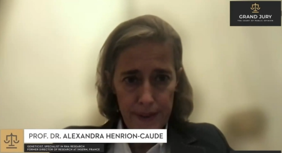 Alexandra Henrion-Caude Grand Jury day 4