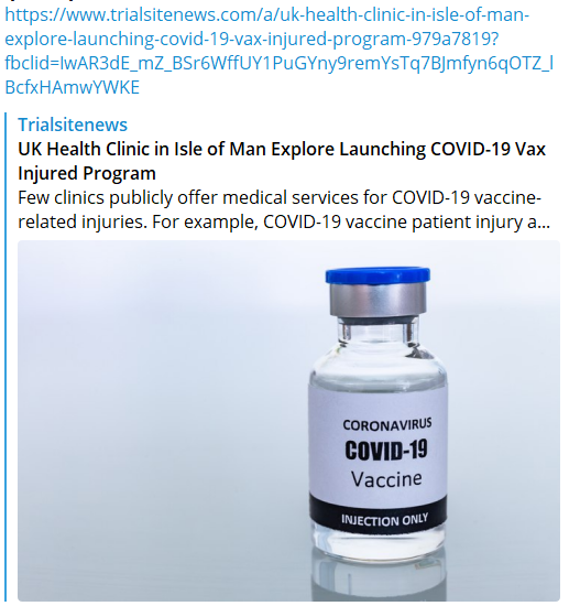 UK health clinic launching covid vaccine injury clinic
