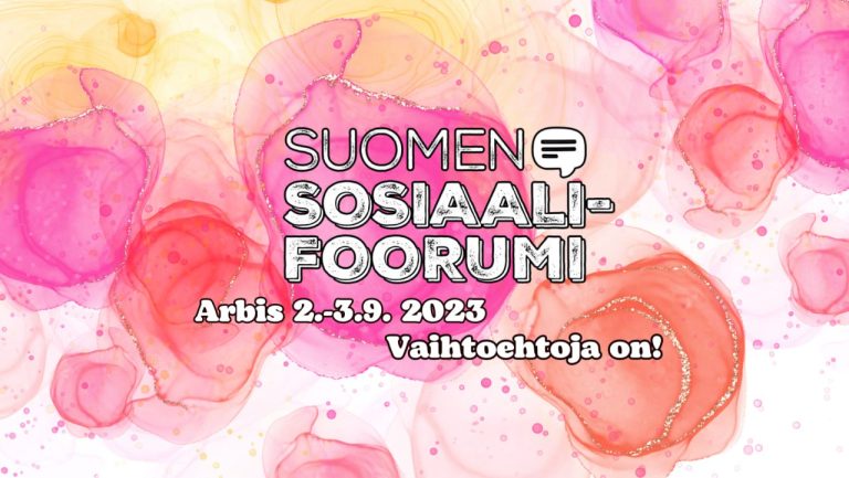 YHTEISLUENTO Suomen Sosiaalifoorumilla 2.9.2023: ”Onko WHO susi lampaan vaatteissa?”